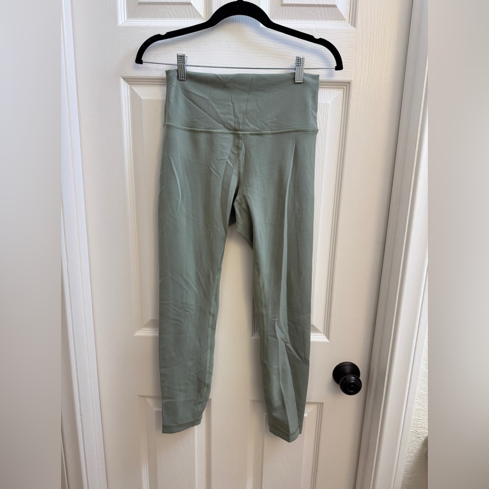 Lululemon Sage Green High-Waisted Leggings